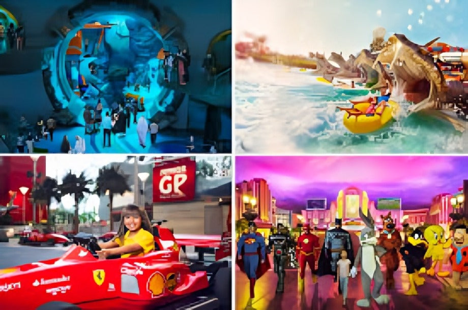 Yas Island 3 Park Pass